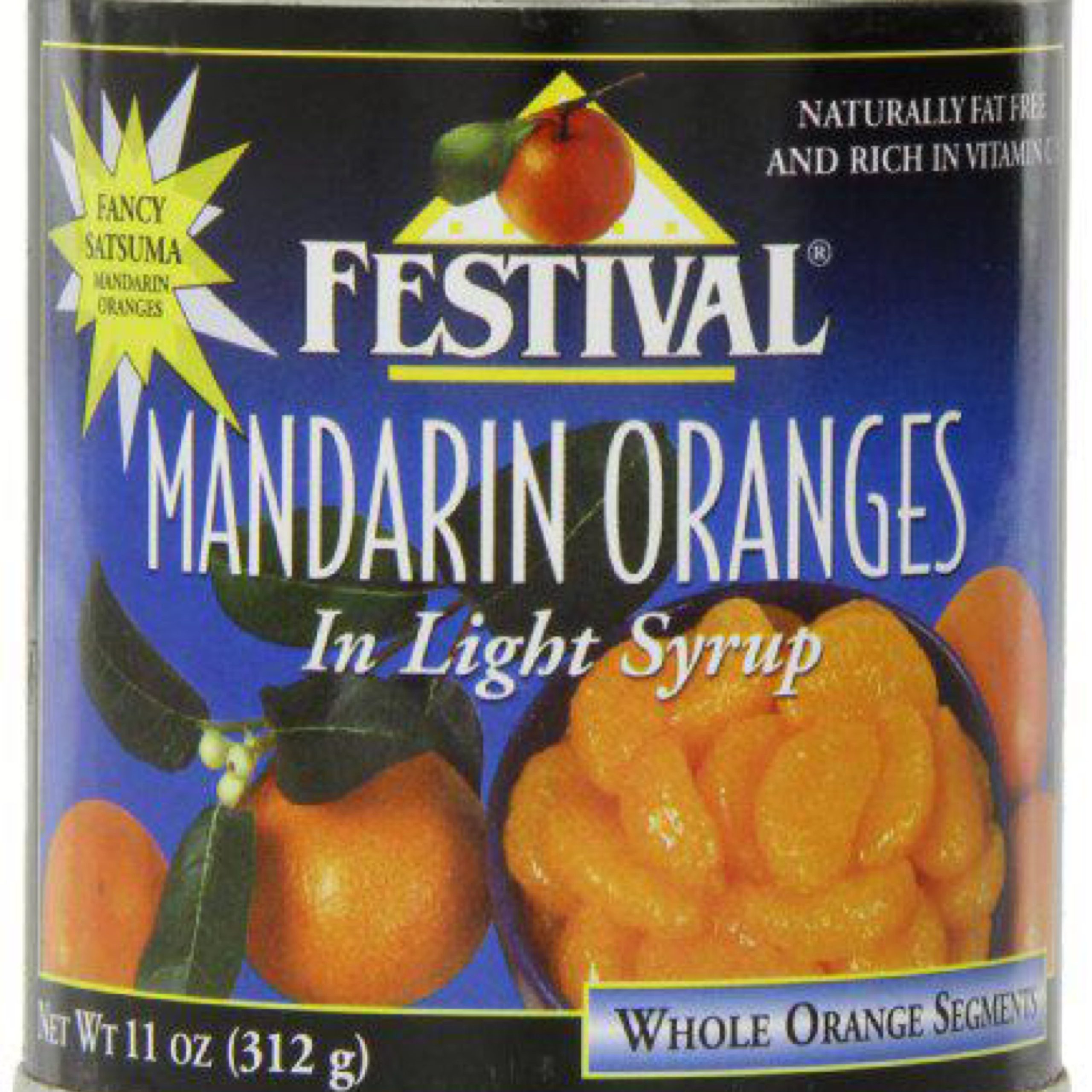 Festival Mandarin Oranges Whole in Light Syrup - Image 1