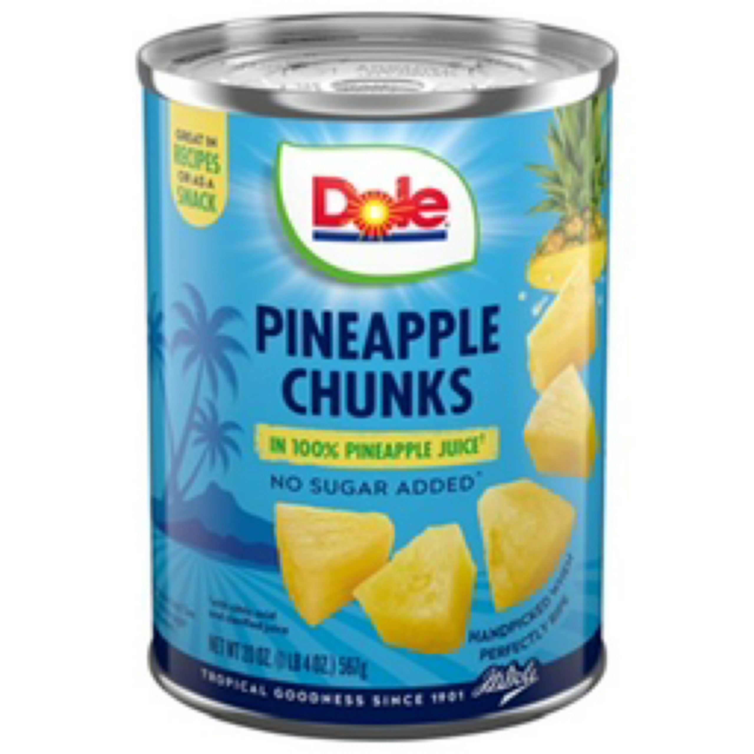 Trozos de piña en jugo de piña 100% - Image 1
