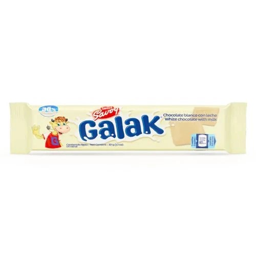 Galak Savoy Chocolate Blanco ( unidad 30 g) - Image 1