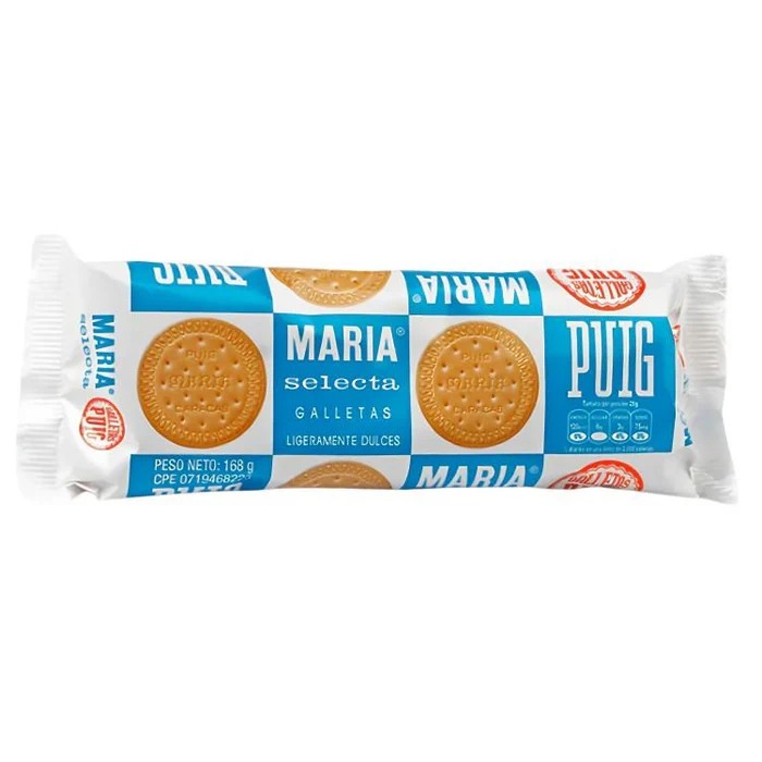 Galletas María Puig 168g (6 Paqueticos)) - Image 1