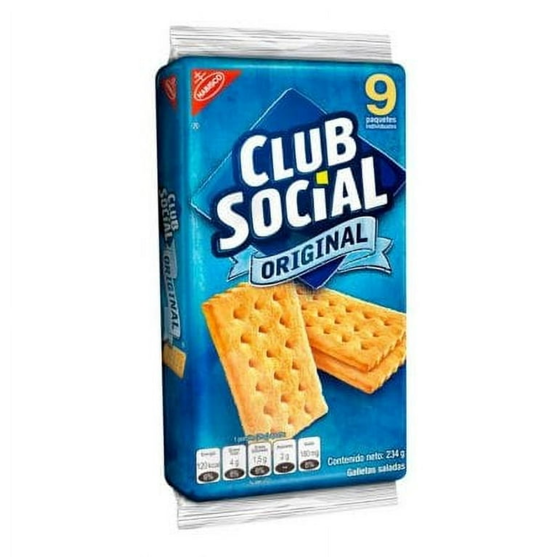 Galletas club social 9 paq. 216 g - Image 1