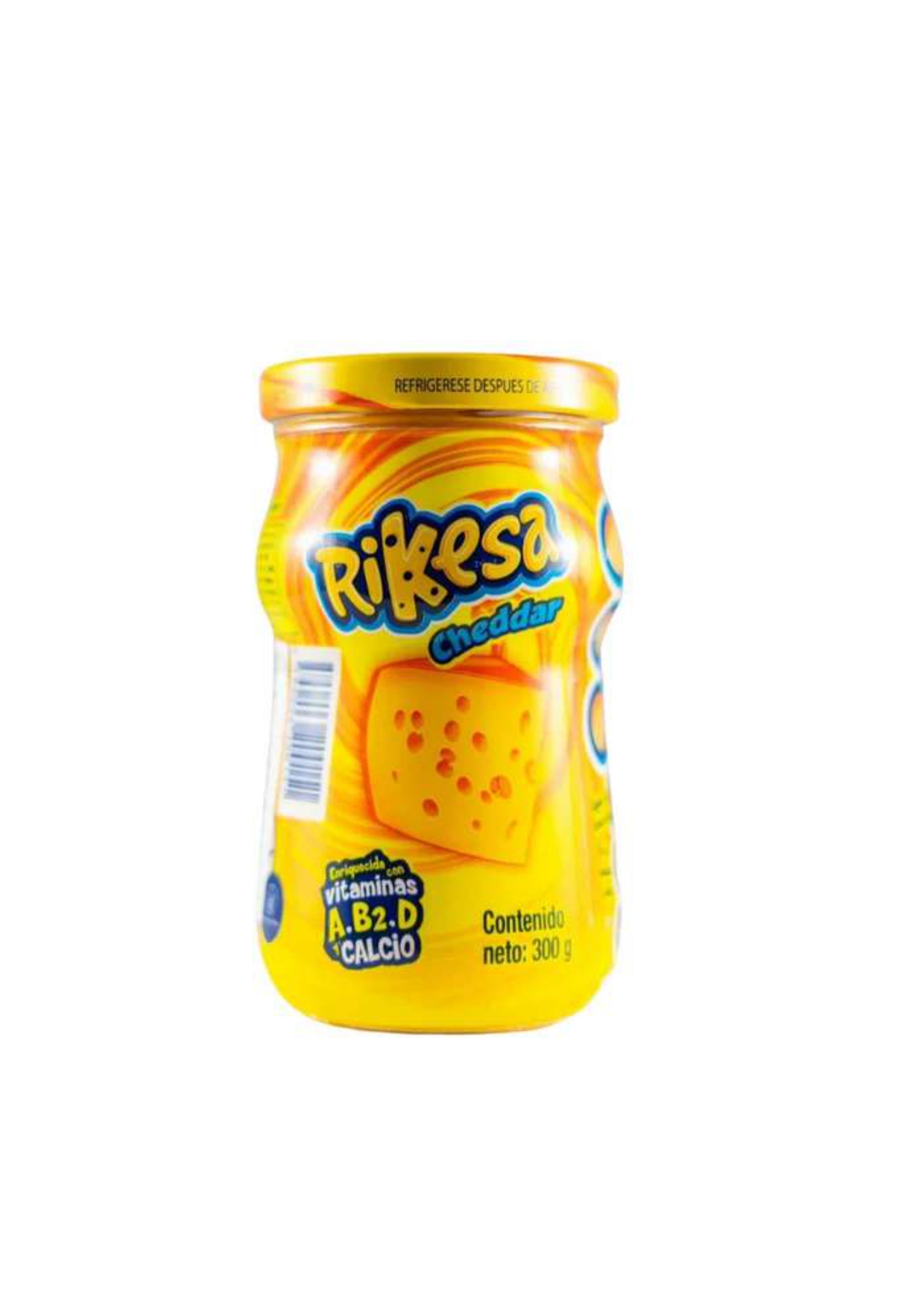 Rikesa Crema de queso cheddar 300g - Image 1